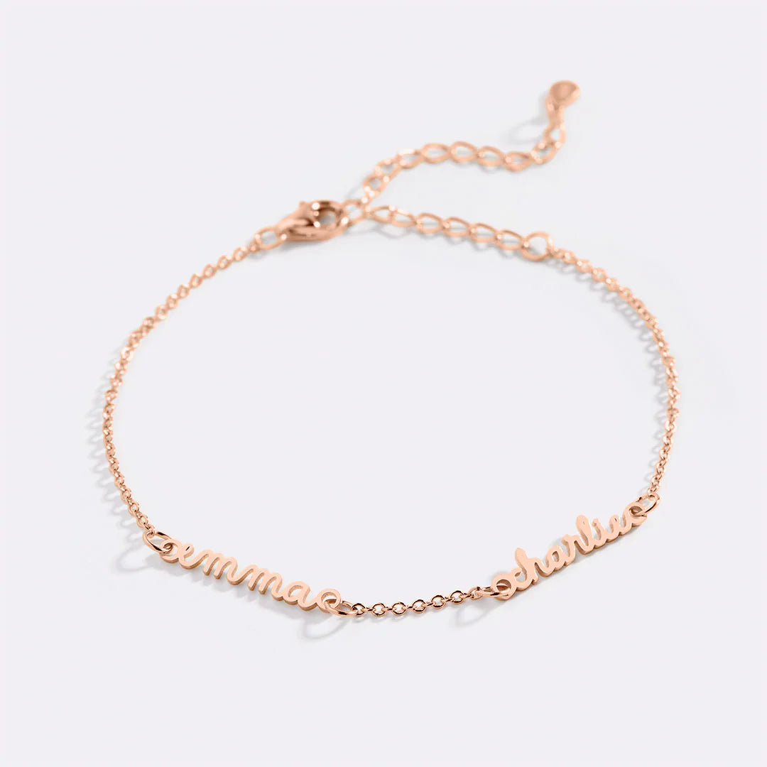 Stella Dainty Multiple Name Bracelet