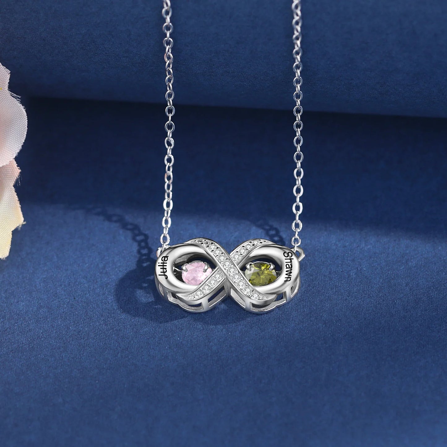 Custom Name Infinity Necklace