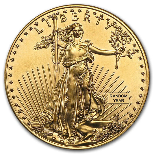1 Oz American Gold Eagle BU (Random Year)